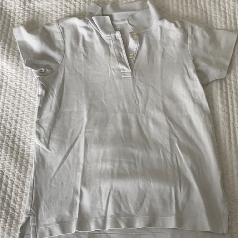 White polo shirt